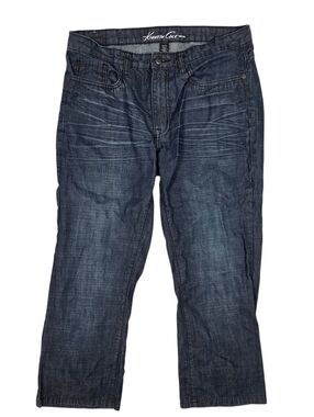 Kenneth Cole Blue Jeans Capri Pants Womens 33x24 Actual Casual Denim Medium Wash